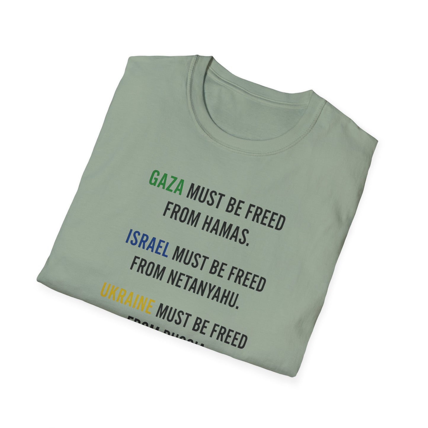 Protest Statement T-Shirt | Graphic Tee for Activists | Unisex Softstyle Shirt | Comfortable Casual Wear | Social Justice Fashion | [...]