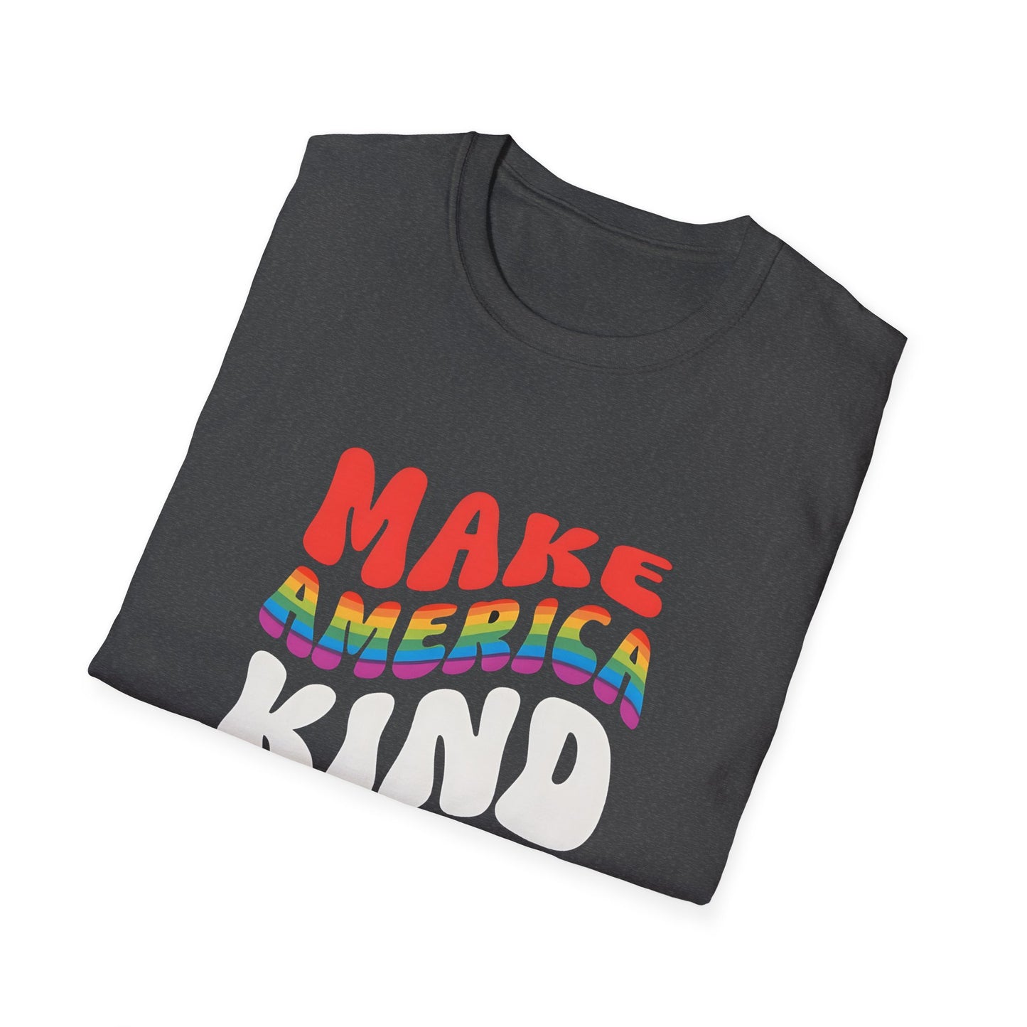 Make America Kind Again #BlueCrew T-Shirt,  Unisex #BlueCrew Tee, #BlueCrew Gear, Anti MAGA Tee, Anti Fascist Tee