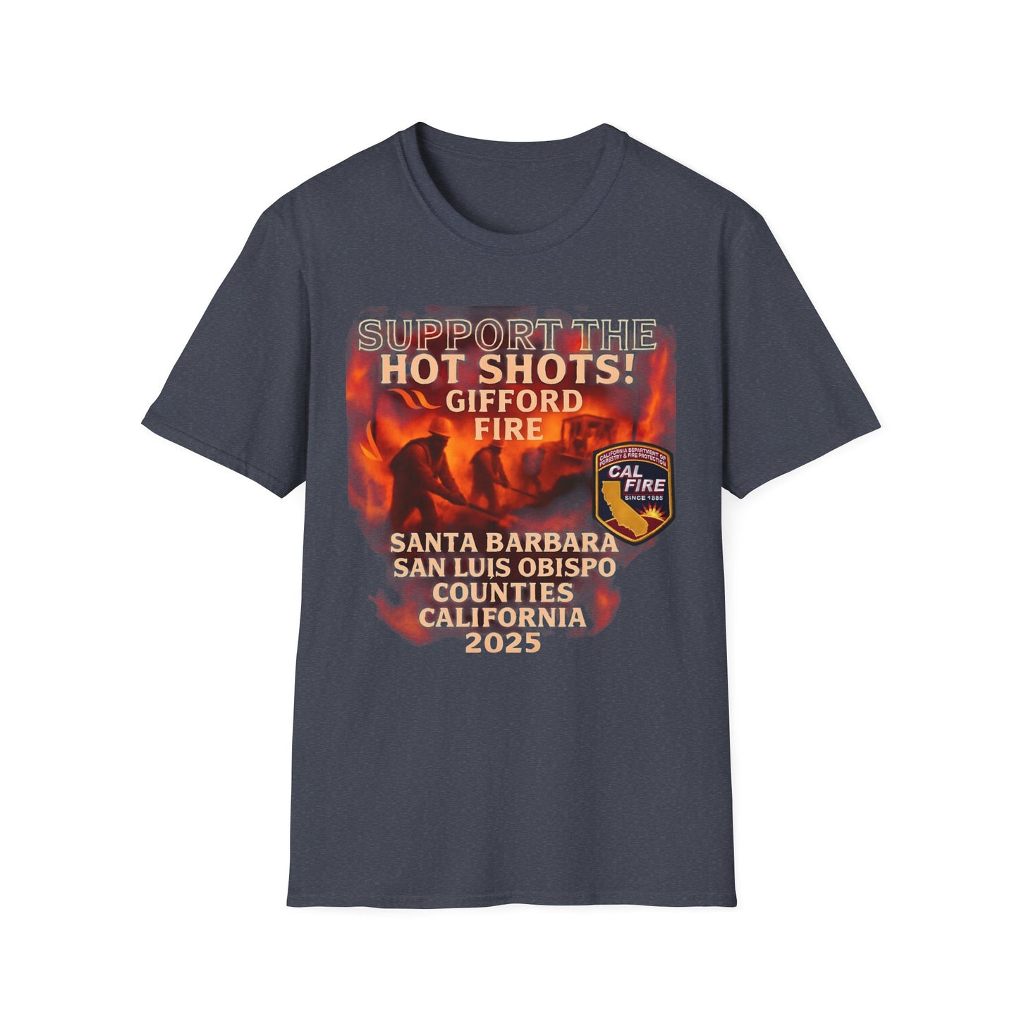 Support the Hot Shots! Gifford Fire Unisex T-Shirt | Wildfire Awareness, Firefighter Tribute, Casual Fit, Eco-Friendly Apparel, Gift [...]