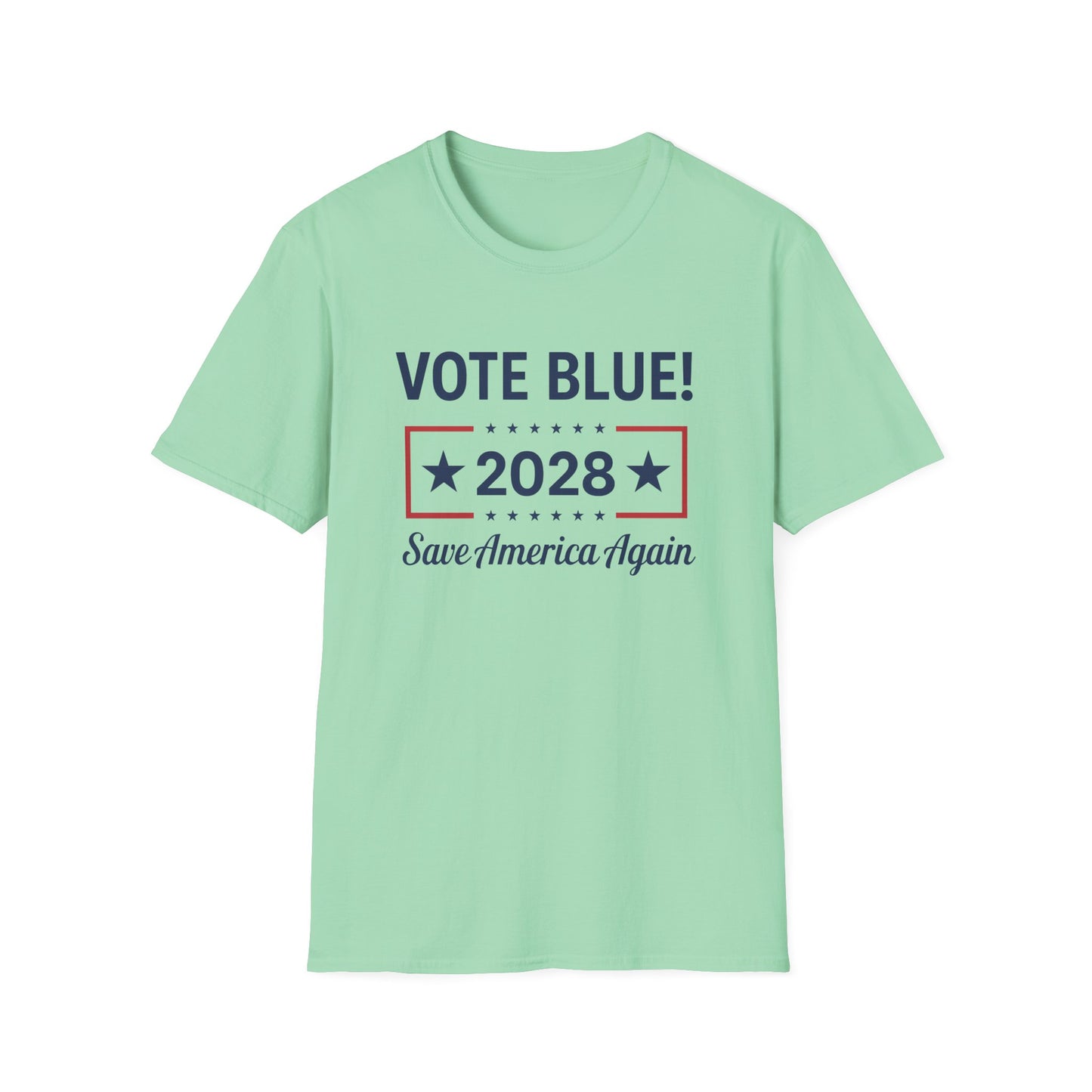 vote blue unisex tee, 2028 vote blue shirt, pro democracy tee, anti fascism tee