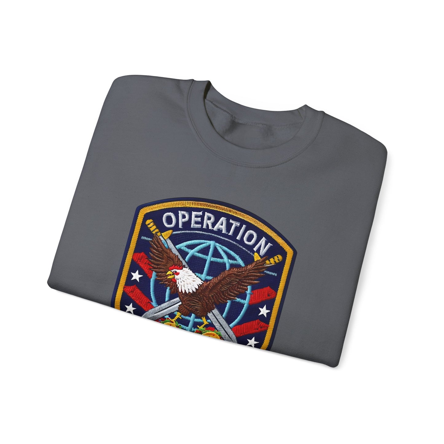 Operation Enduring Clusterfuck crewneck Sweatshirt, Political Statement Sweatshirt, Anti Fascism Sweatshirt, Support Ukraine Crew Neck