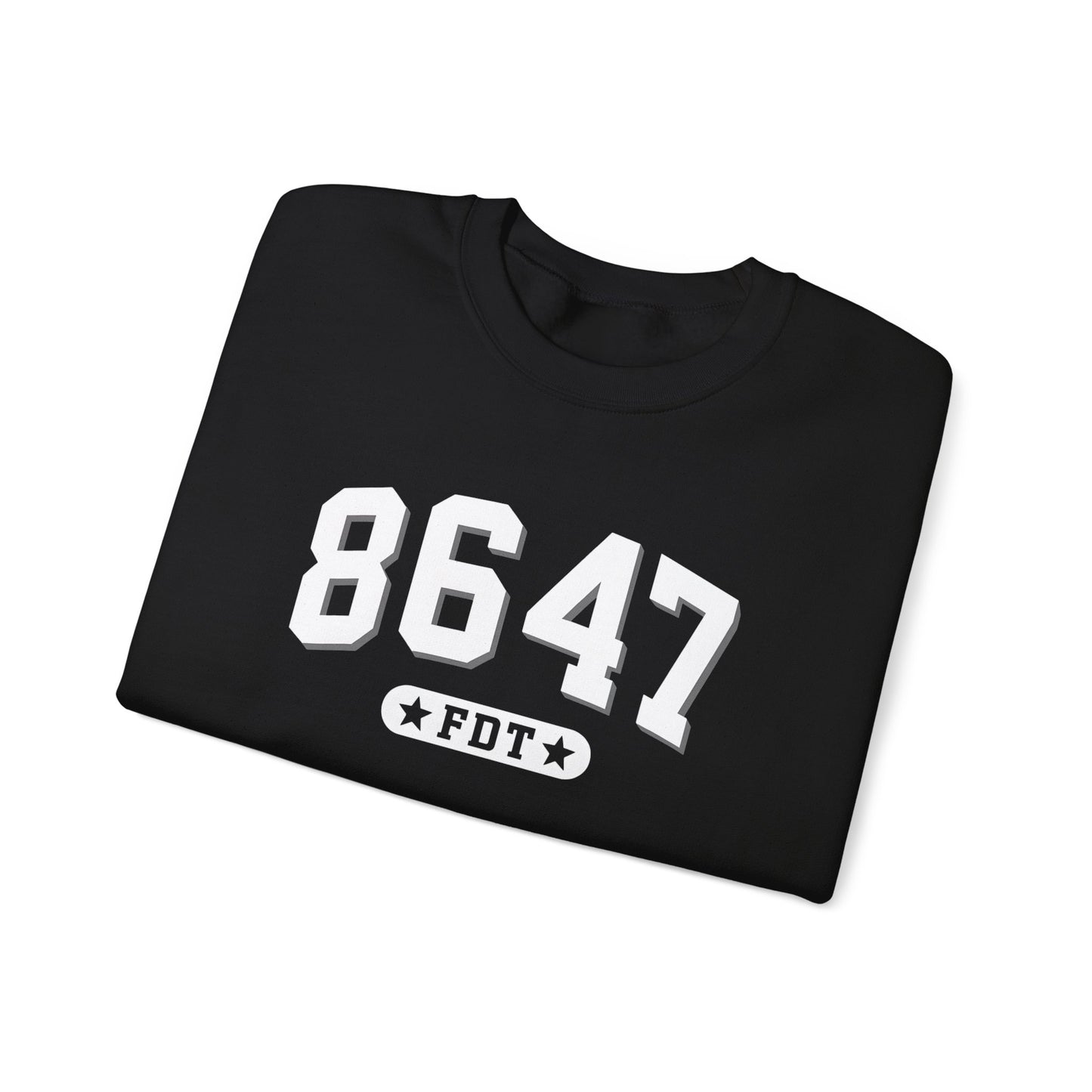 8647 FDT unisex Crewneck Sweatshirt, Stand with FDT Sweatshirt, No Trump Crewneck, Anti-Fascism Sweatshirt, unisex crewneck sweatshirt