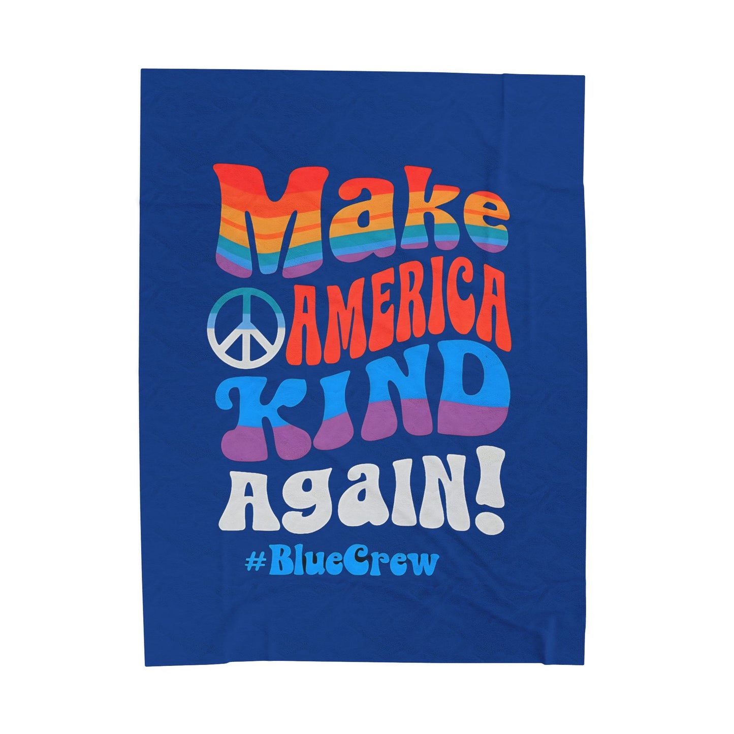 Make America Kind Again Plush Blanket - Cozy Gift for Kindness Advocates, Living Room Decor, Comfy Throw, Soft Blanket for All Ages, [...]