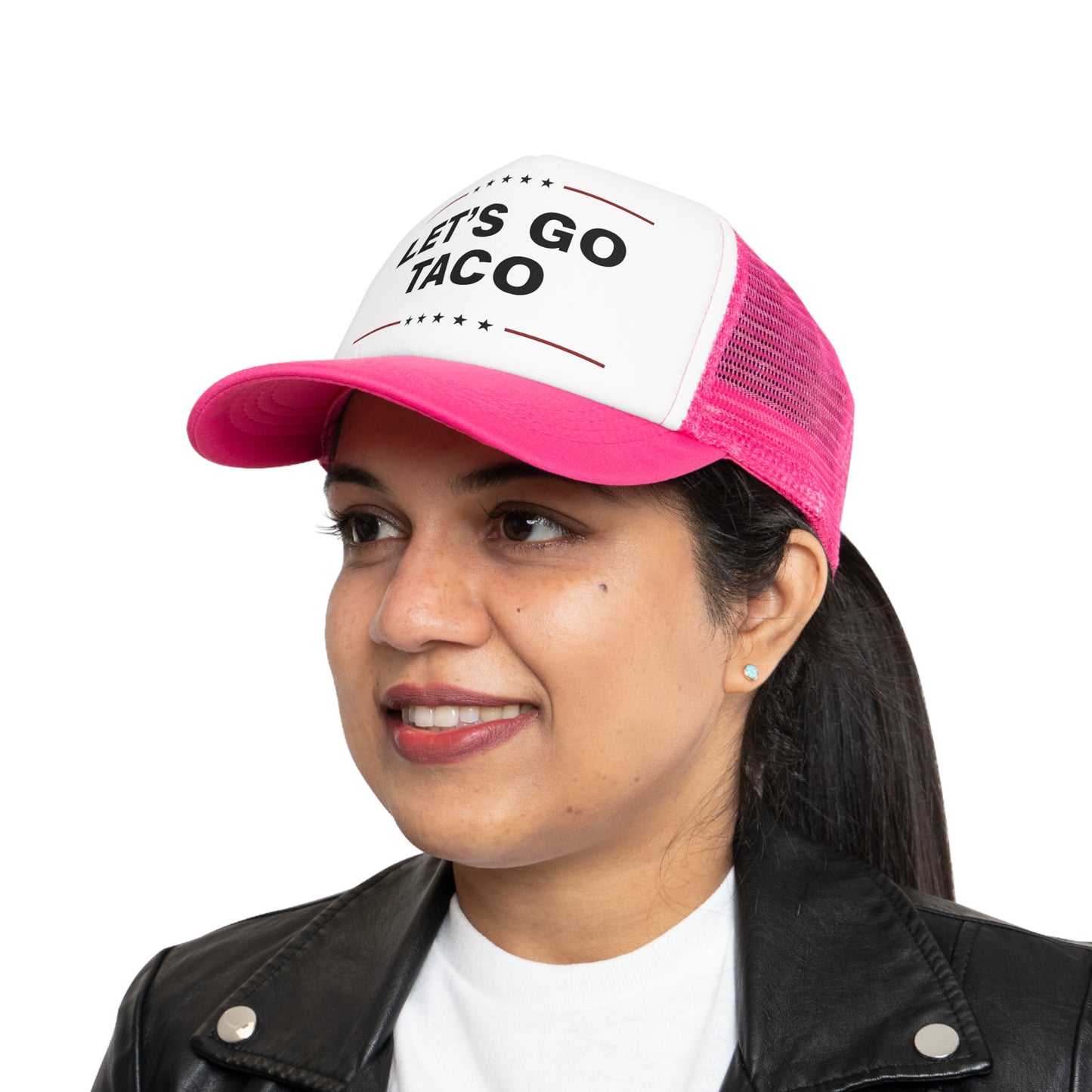 Let's Go Taco Mesh Cap - Impeach the Taco, Nacho President Hat, Humor Gift for Food Lovers, Party Accessory, Cinco de Mayo Party