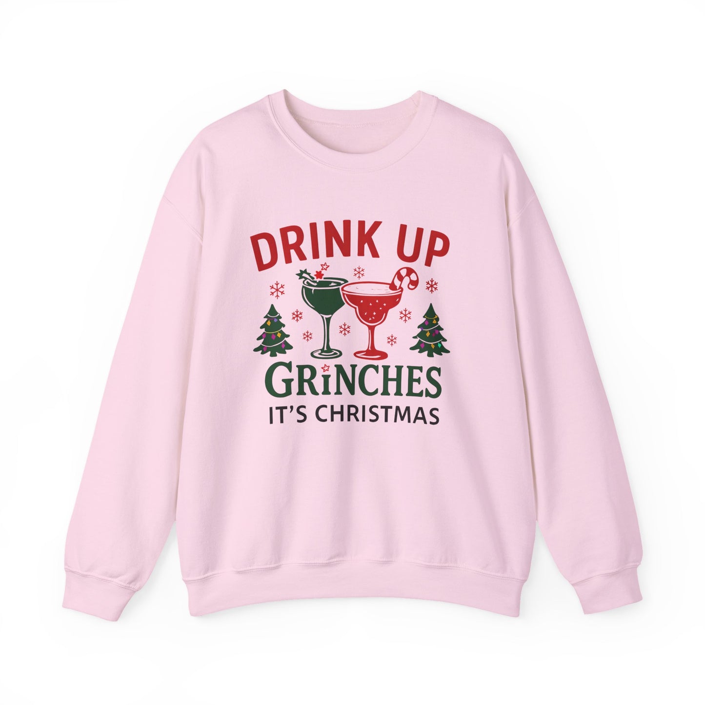 Drink Up Grinches - Its Christmas unisex crewneck Festive Holiday Sweatshirt, Drink Up Grinches Crewneck, Christmas Gift, Ugly Sweater Alternative, Family Gathering Outfit, Winter [...]