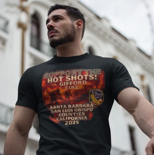 Support the Hot Shots! Gifford Fire Unisex T-Shirt | Wildfire Awareness, Firefighter Tribute, Casual Fit, Eco-Friendly Apparel, Gift [...]