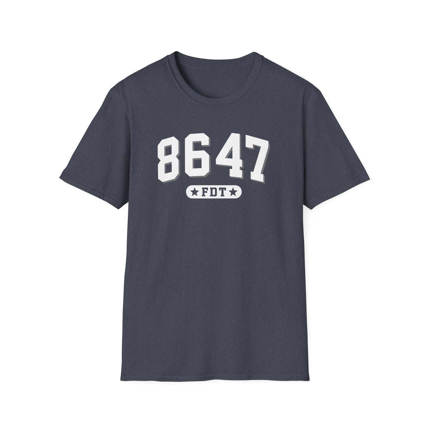 8647 FDT T-Shirt, Unisex Softstyle Tee, anti trump tee, resistance tee, FDT tshirt, protest tee, statement tshirt