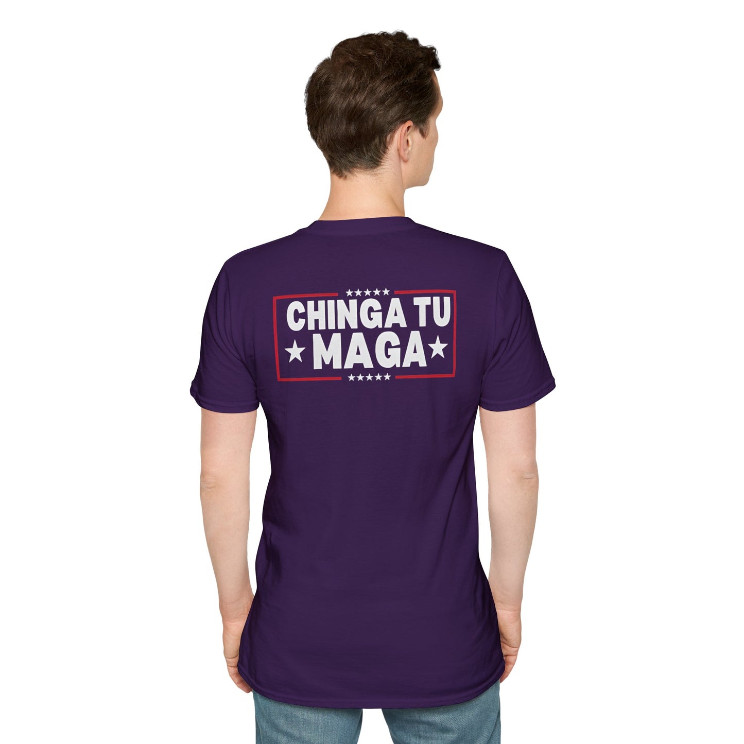 Chinga Tu Maga back Mexicans Ain't Going Anywhere t-shirt, Great Gift for Holidays, MagaHumor, Anti maga shirt, anti trump