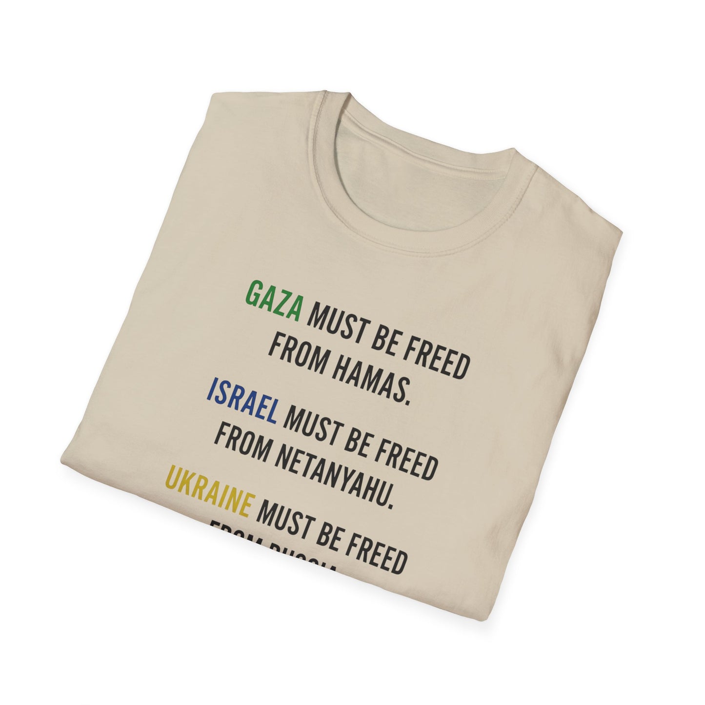 Protest Statement T-Shirt | Graphic Tee for Activists | Unisex Softstyle Shirt | Comfortable Casual Wear | Social Justice Fashion | [...]