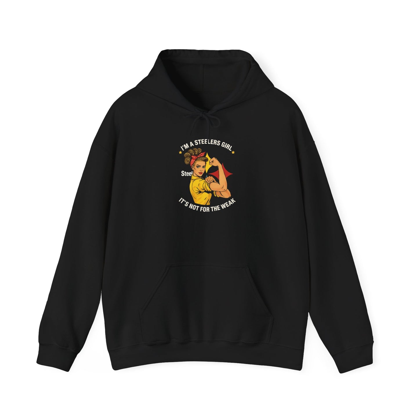 Steelers Girl Fleece Hoodie Sassy Sweatshirt with Motivational Quote - Perfect Gift for Gym Lovers, Workout Hooded Pullover, Casual Wear, Unisex Fashion, Fitness [...]
