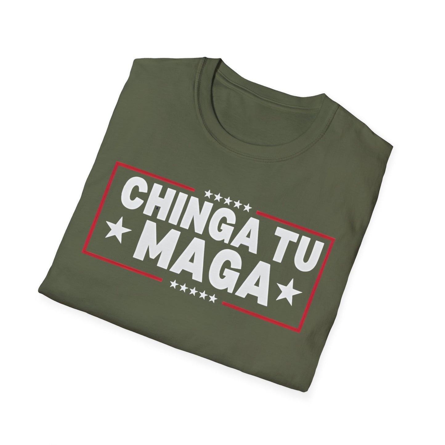 Chinga Tu MAGA unisex T-Shirt - Unique Gift, Casual Wear, Protest  Apparel, Everyday Fashion, Graphic Tee, Ban ICE