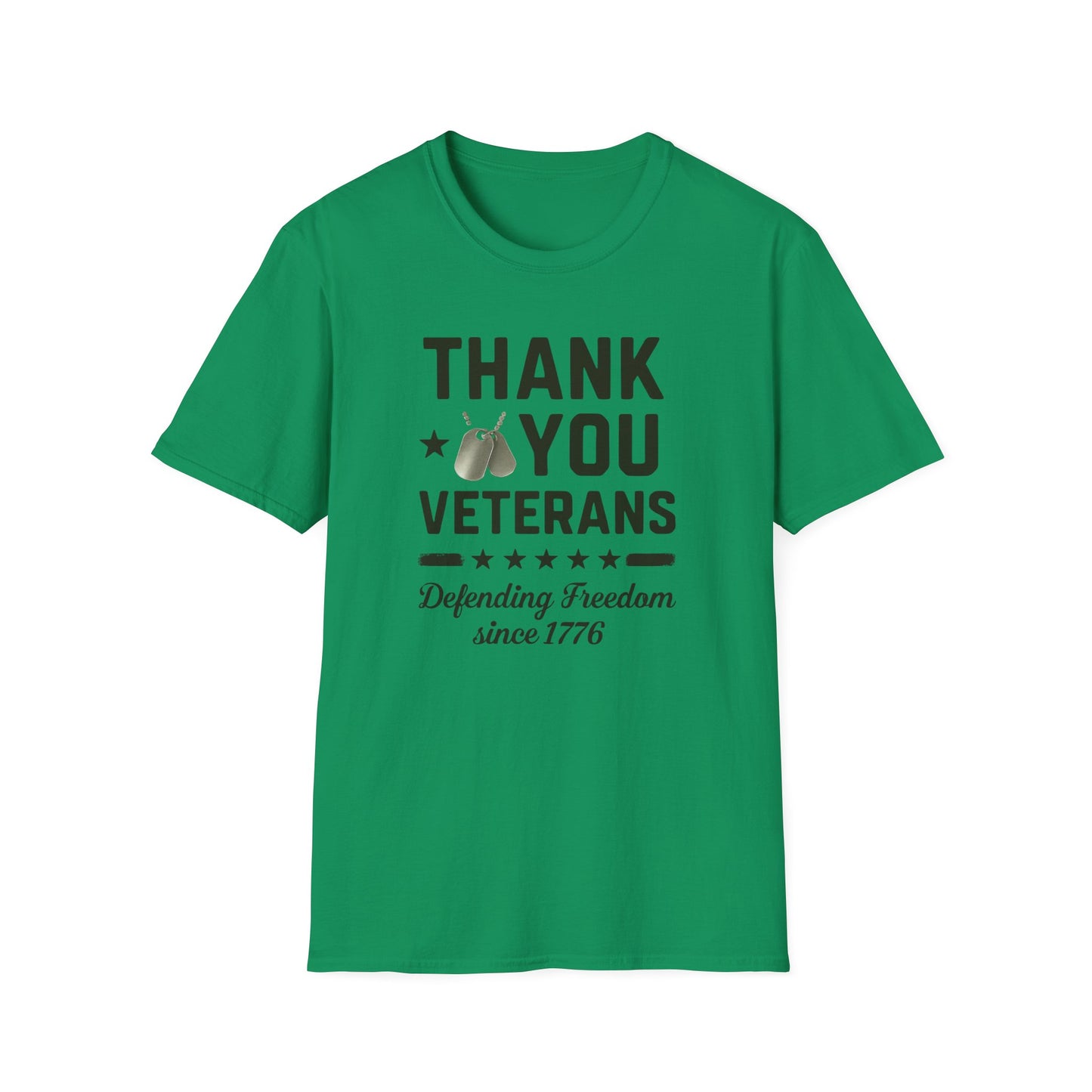 Thank You Veterans, Defending Freedom since 1776 unisex tshirt, 4th of july tee, patriotic tshirt, honor your local vet shirt