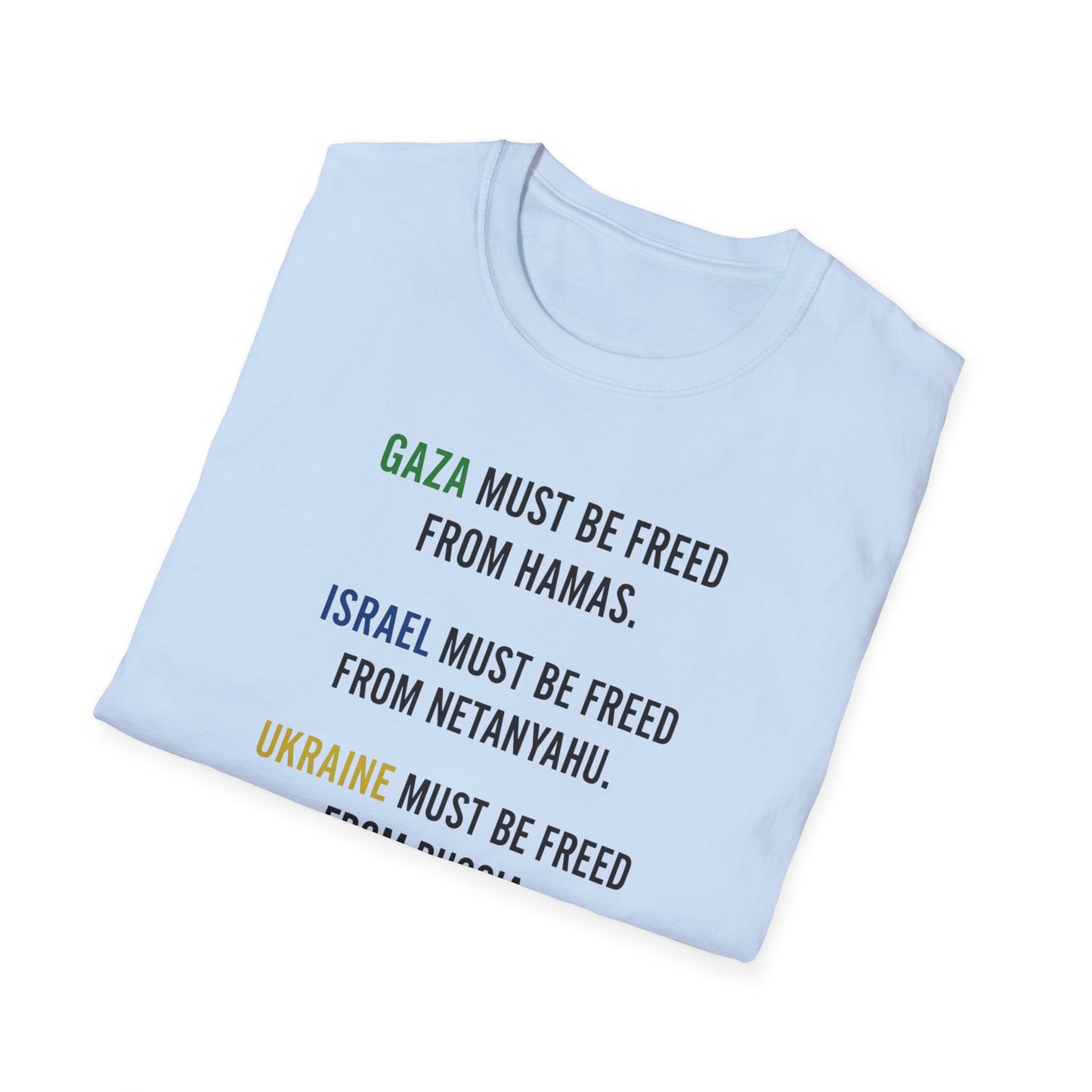 Protest Statement T-Shirt | Graphic Tee for Activists | Unisex Softstyle Shirt | Comfortable Casual Wear | Social Justice Fashion | [...]