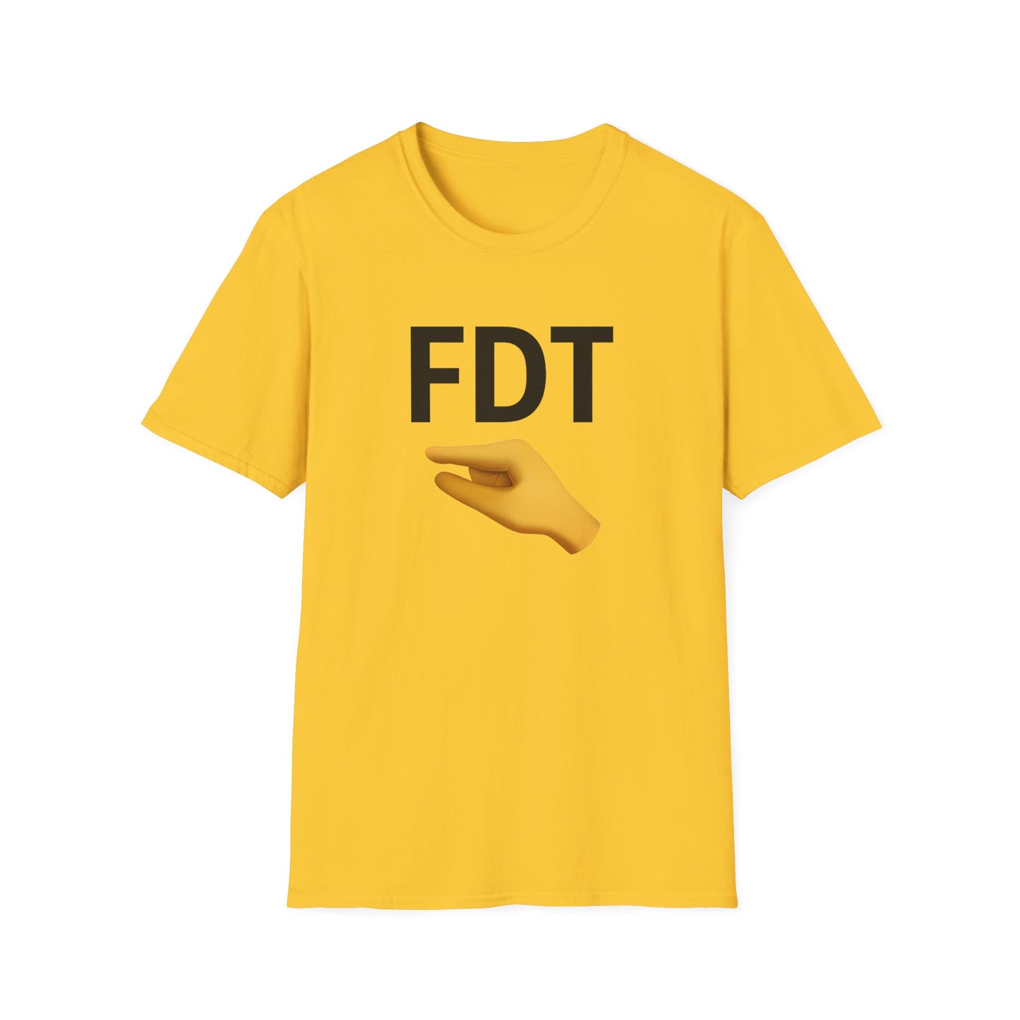 FDT (teeny weeny) unisex t-shirt,  Funny Political Tee, Humorous Gift, Unisex Casual Wear, Statement Shirt, Ideal for Parties