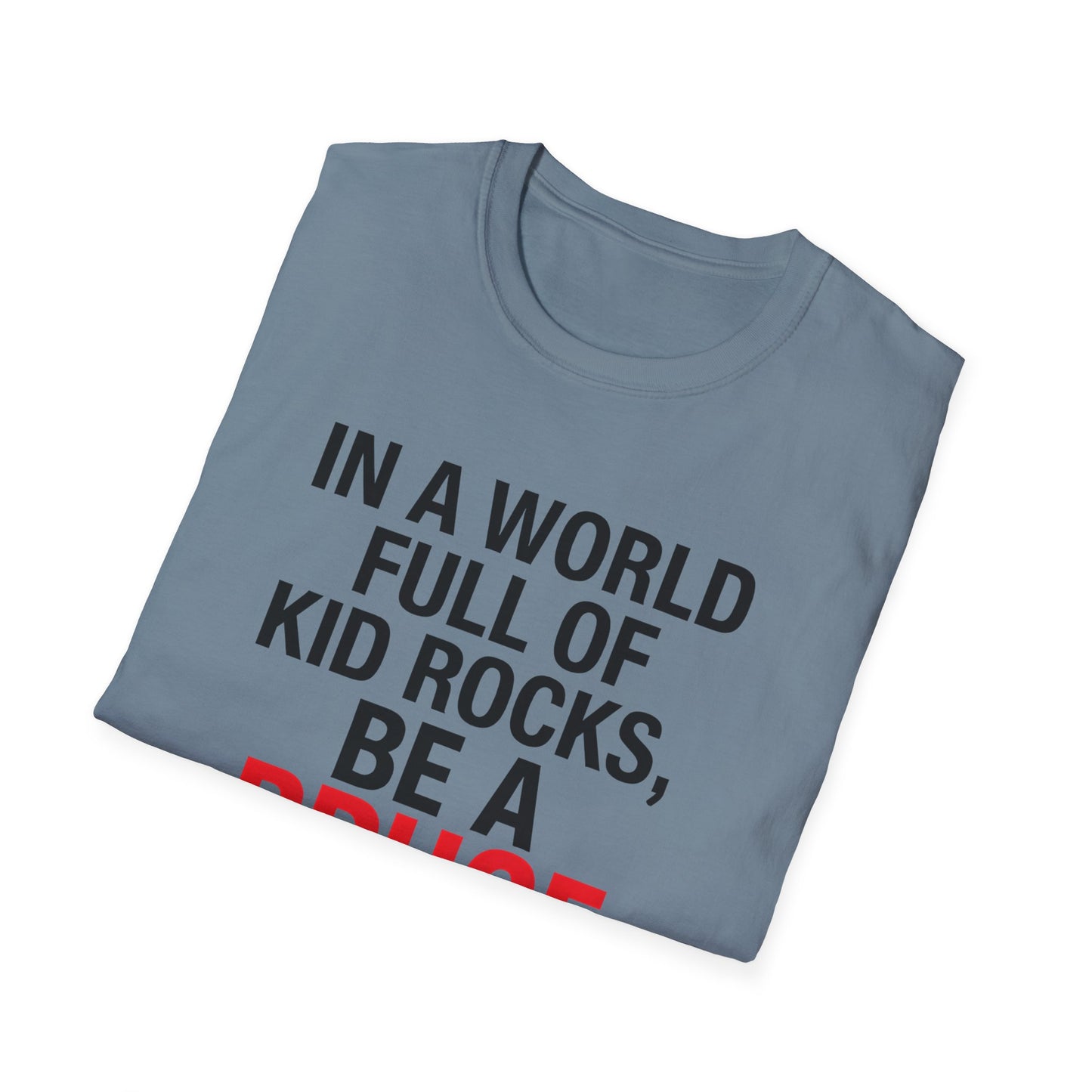 Be a Bruce Springsteen T-Shirt - Be a Bruce Springsteen, Music Lover Gift, Casual Tee, Concert Outfit, Unique Design
