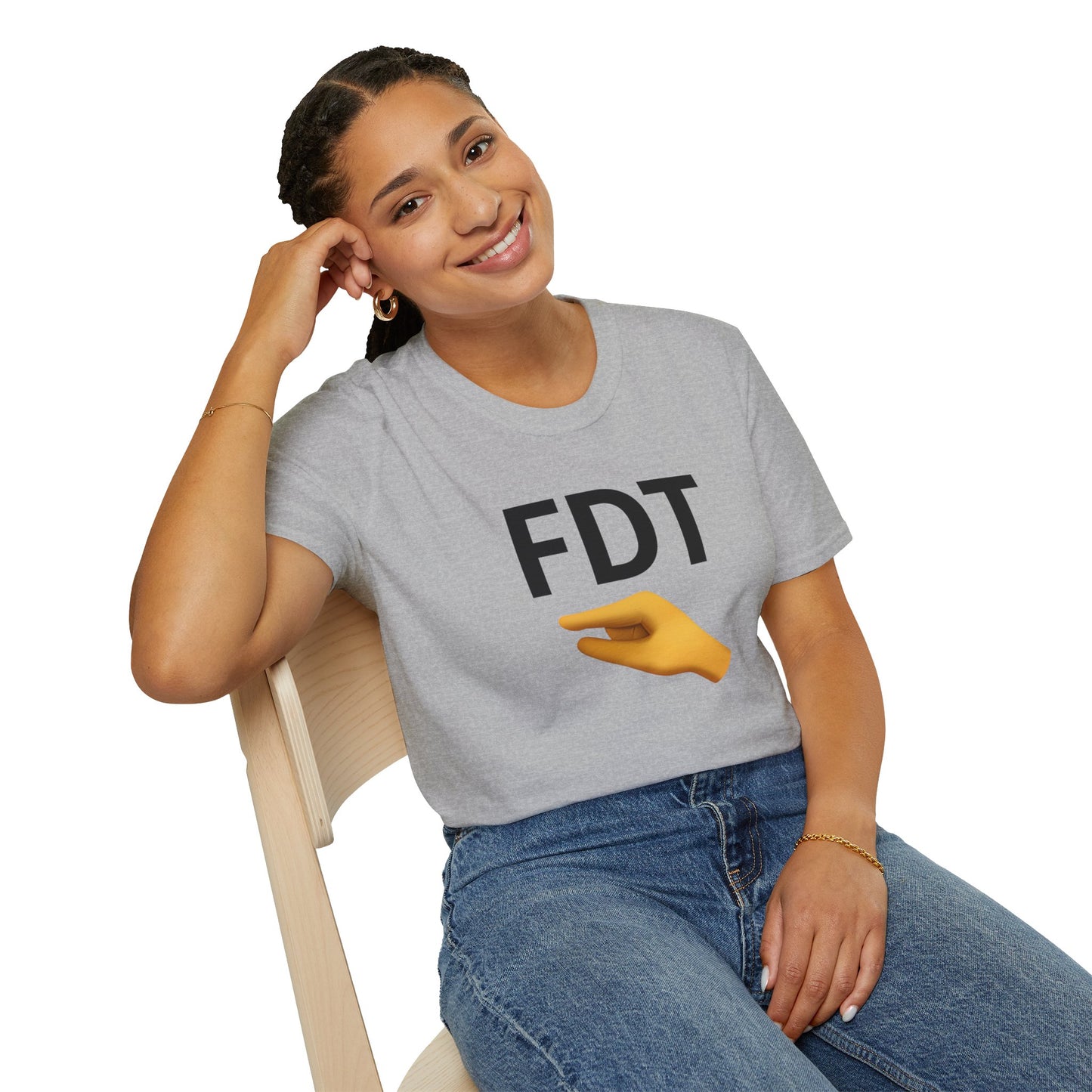 FDT (teeny weeny) unisex t-shirt,  Funny Political Tee, Humorous Gift, Unisex Casual Wear, Statement Shirt, Ideal for Parties