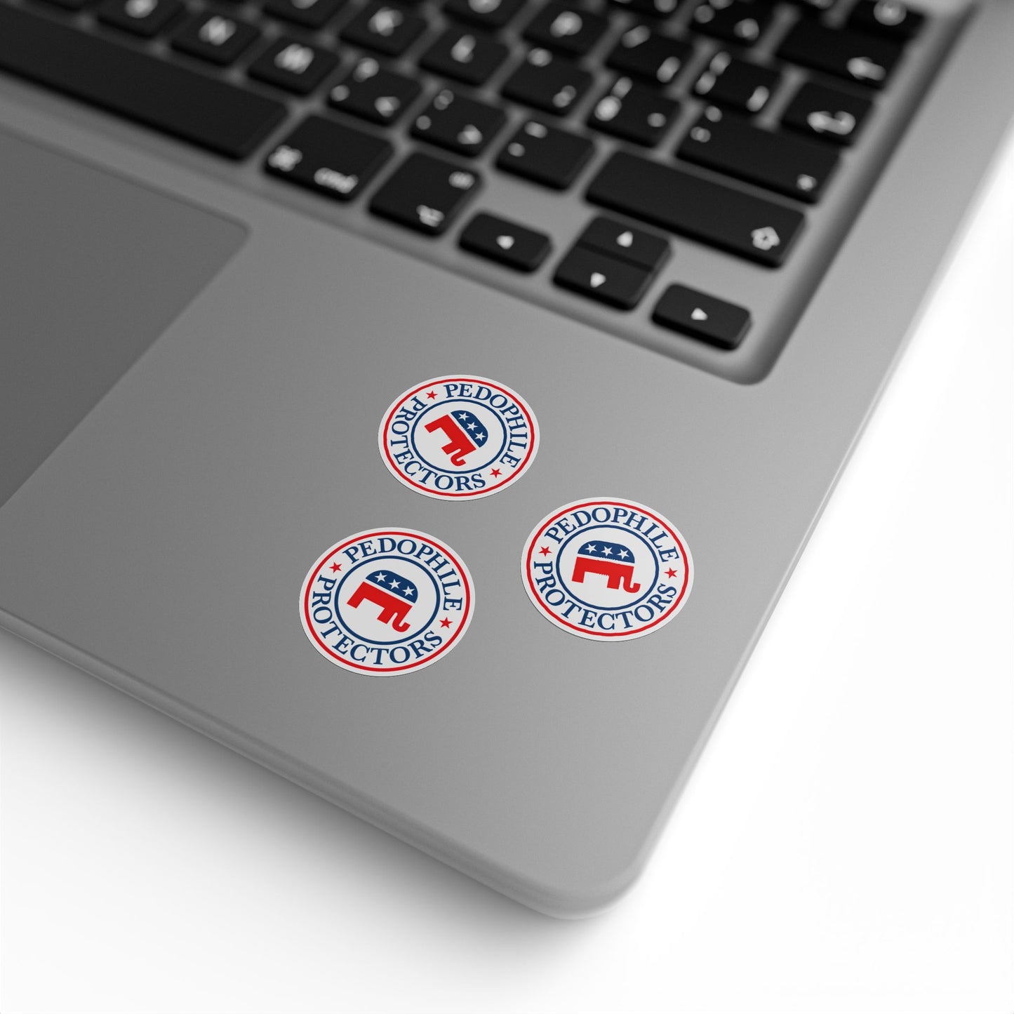 Political Round Sticker Labels, GOP Elephant Stickers, Custom Labels for Events, Party Favors, Fundraising, Campaign Supplies