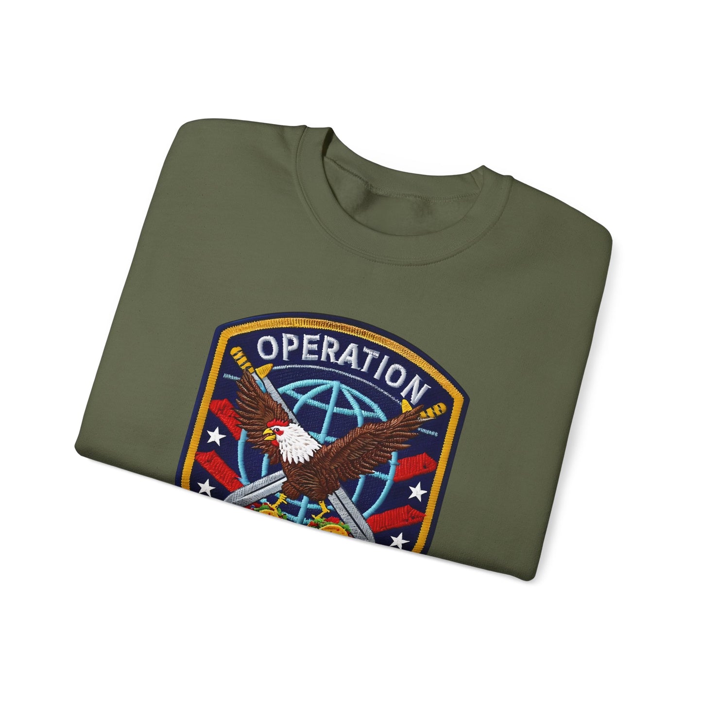 Operation Enduring Clusterfuck crewneck Sweatshirt, Political Statement Sweatshirt, Anti Fascism Sweatshirt, Support Ukraine Crew Neck