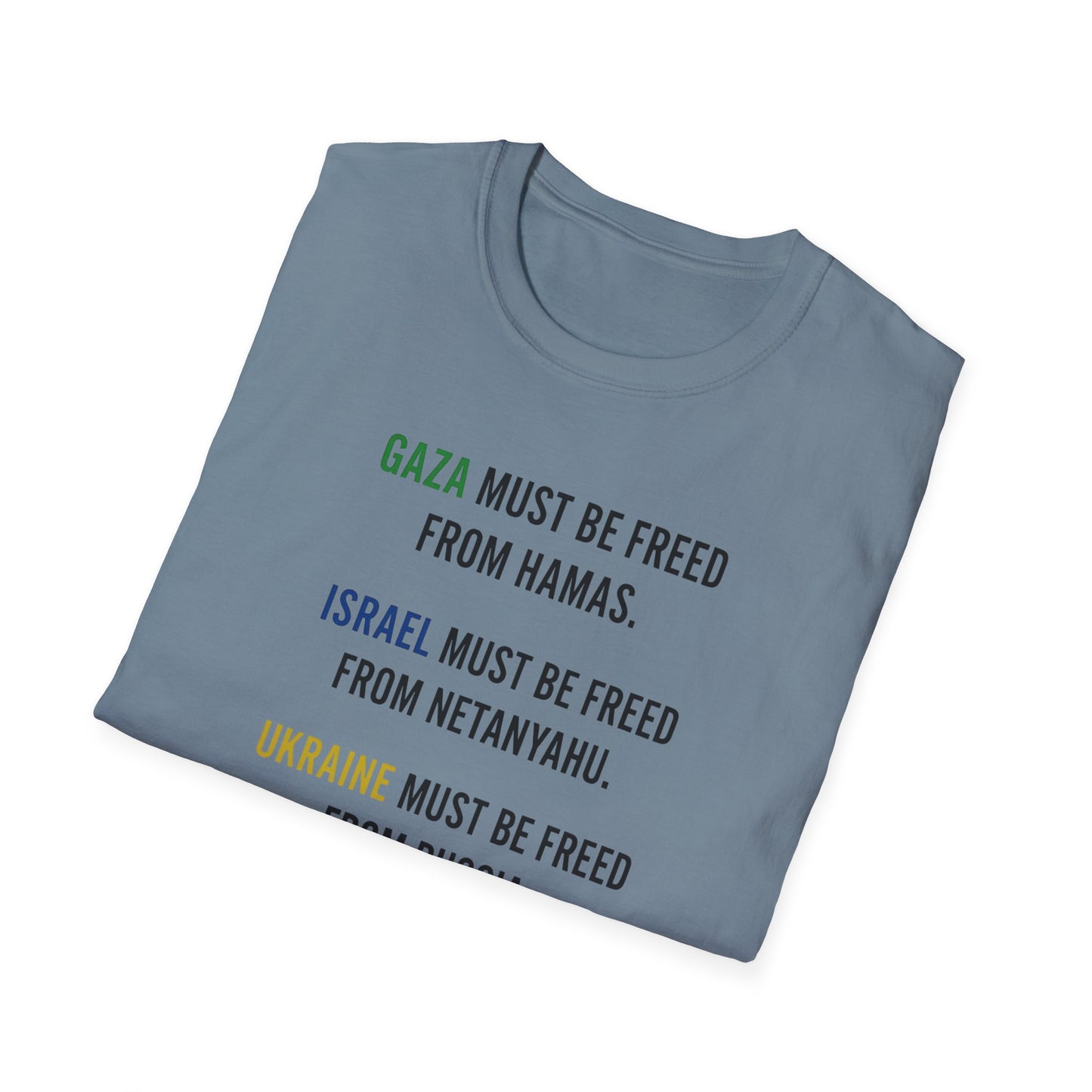 Protest Statement T-Shirt | Graphic Tee for Activists | Unisex Softstyle Shirt | Comfortable Casual Wear | Social Justice Fashion | [...]