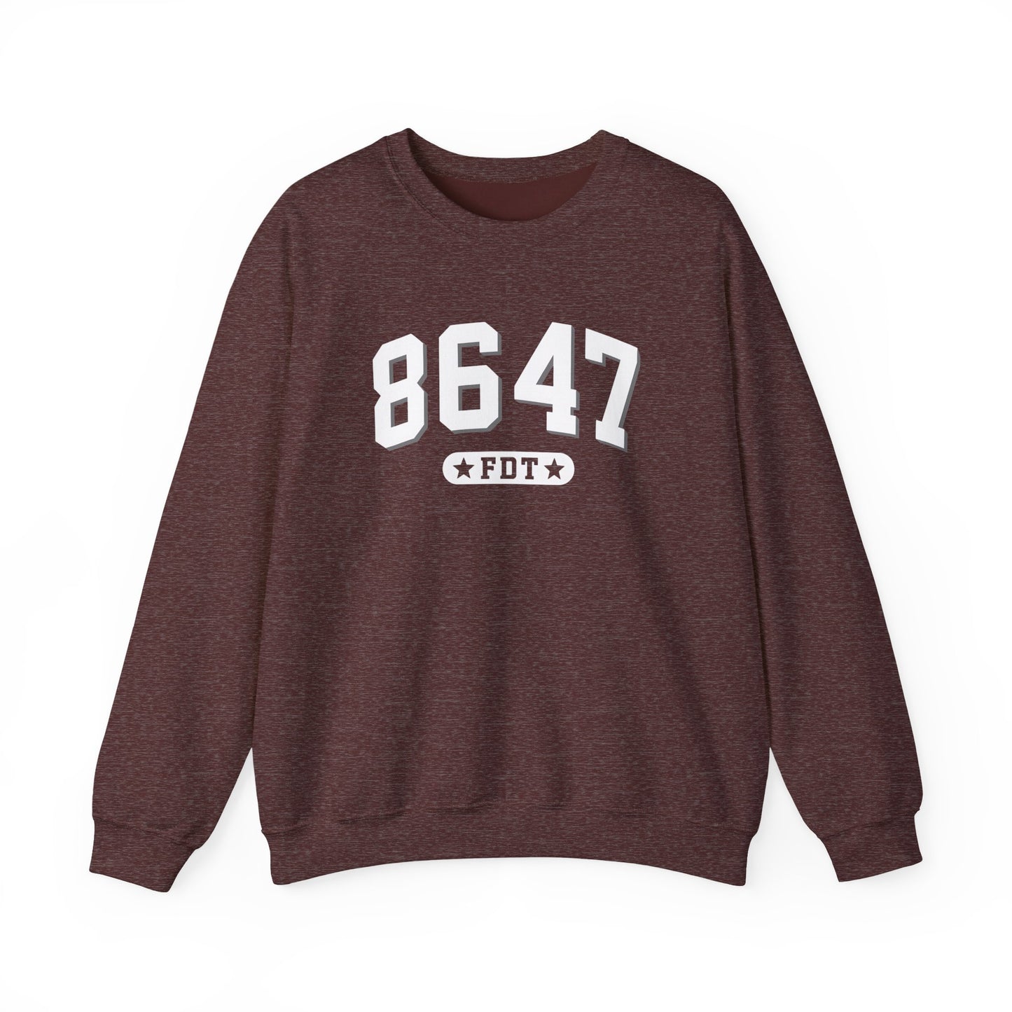 8647 FDT unisex Crewneck Sweatshirt, Stand with FDT Sweatshirt, No Trump Crewneck, Anti-Fascism Sweatshirt, unisex crewneck sweatshirt