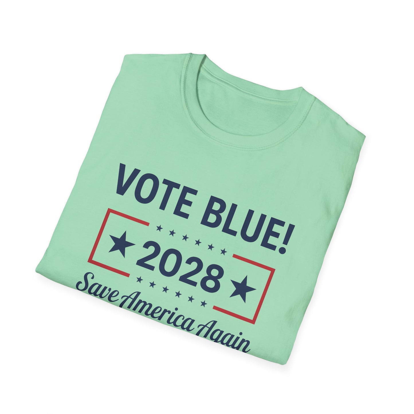 vote blue unisex tee, 2028 vote blue shirt, pro democracy tee, anti fascism tee