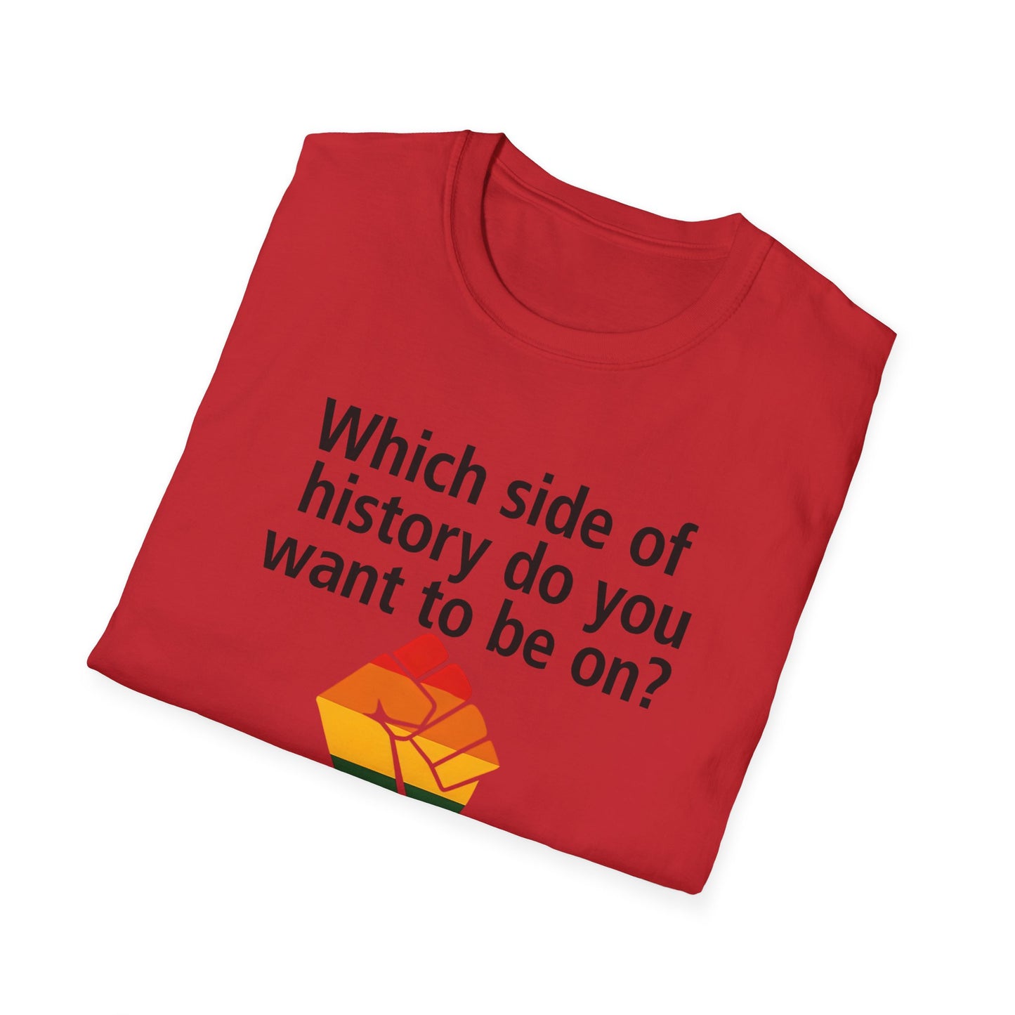 Equal Rights for All - What side of history do you want to be on? unisex T-shirt, Political Tee, Voter's Shirt, Casual Wear