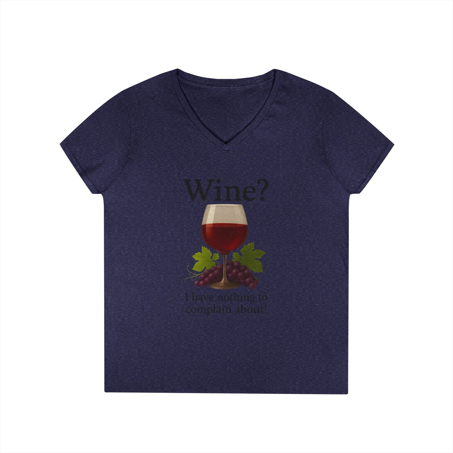 Wine Lover's V-Neck T-Shirt, Fun Wine Quote Tee, Gifts for Her, Casual Summer Top, Ladies' Wine Shirt