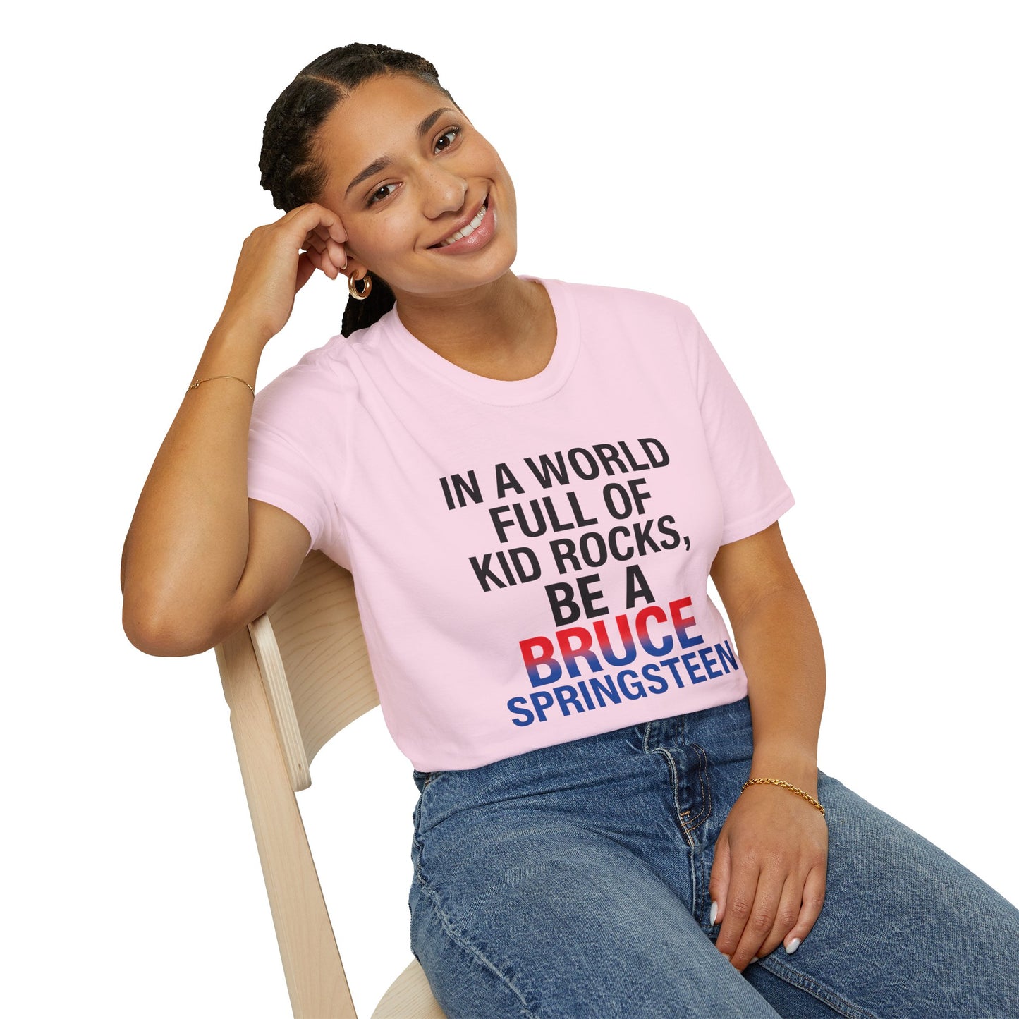 Be a Bruce Springsteen T-Shirt - Be a Bruce Springsteen, Music Lover Gift, Casual Tee, Concert Outfit, Unique Design