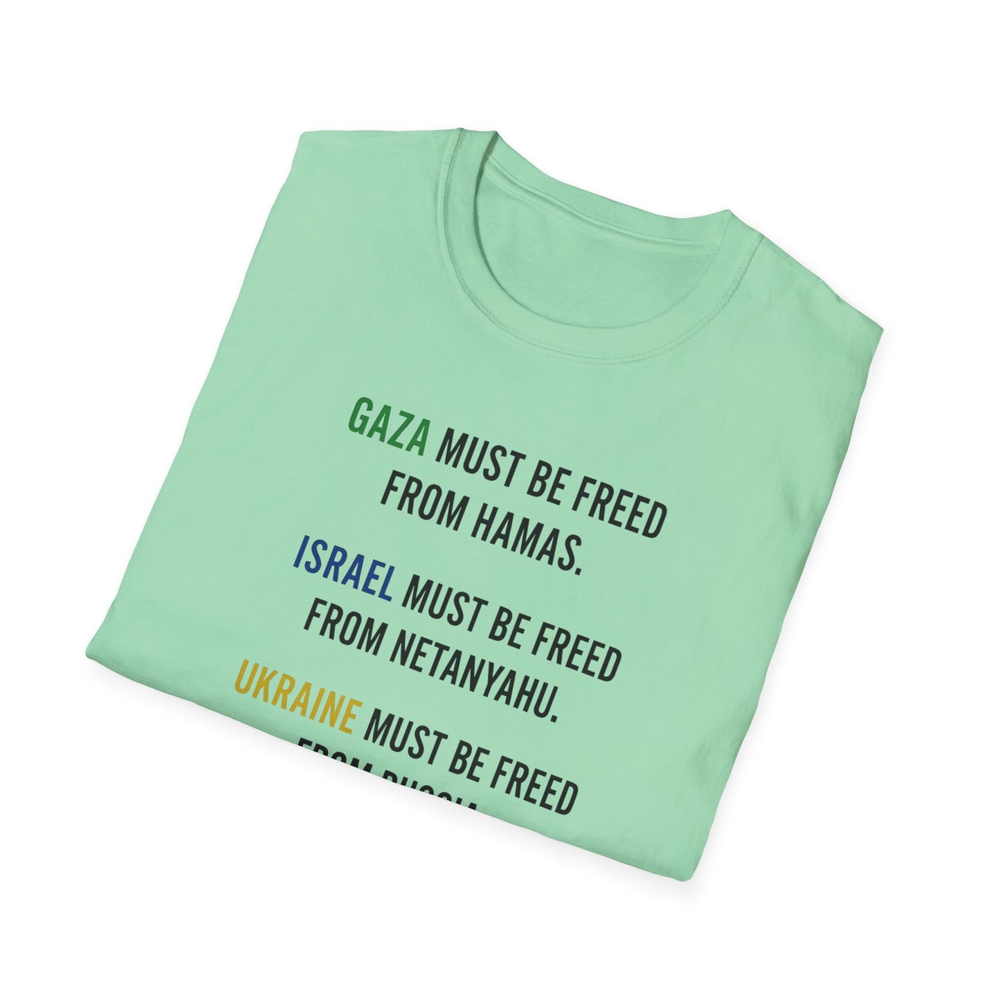 Protest Statement T-Shirt | Graphic Tee for Activists | Unisex Softstyle Shirt | Comfortable Casual Wear | Social Justice Fashion | [...]