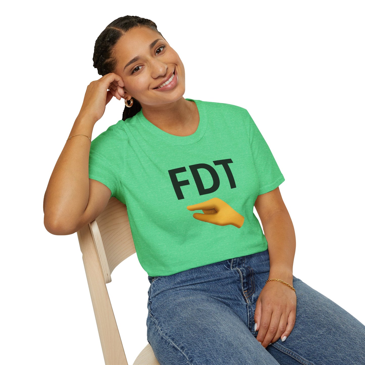 FDT (teeny weeny) unisex t-shirt,  Funny Political Tee, Humorous Gift, Unisex Casual Wear, Statement Shirt, Ideal for Parties